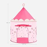SONGMICS Princess Castle Play Tent Girls Kids Indoor Outdoor Teepee LPT01PK view 7