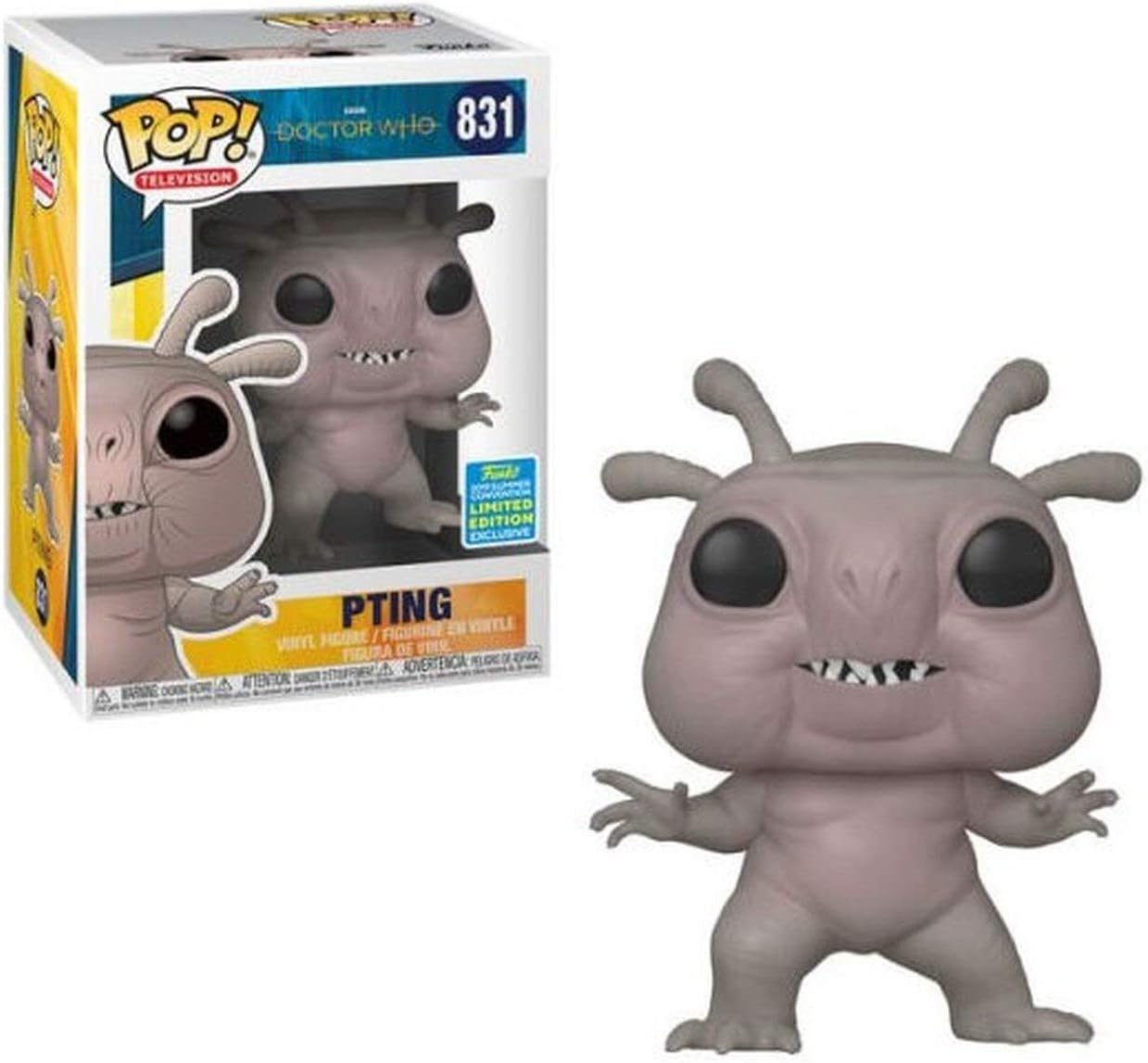 Funko! Pop Doctor Who Pting Sdcc 2019 Exclusive, Grey