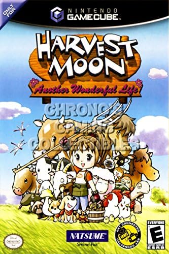 CGC Huge Poster - Harvest Moon Another Wonderful Life BOX ART - Nintendo GameCube GC - NGC019 (24" X 36")