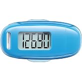 3D Pedometer for Walking, Step Counter with Backlight &amp; USB Charge | Accurate Step Tracker with Removable Clip and Lanyard, One-Button Operation, Easy to Use for Seniors, Men, Women