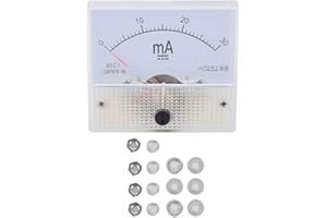 Eujgoov Analog Amp Panel Meter 0-30MA DC Current Amperemeter 85C1 Ampere Tester for Circuit Testing