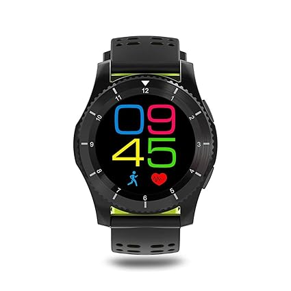 Amazon.com: No.1 GS8 Smartwatch Bluetooth 4.0 SIM Call Sport ...