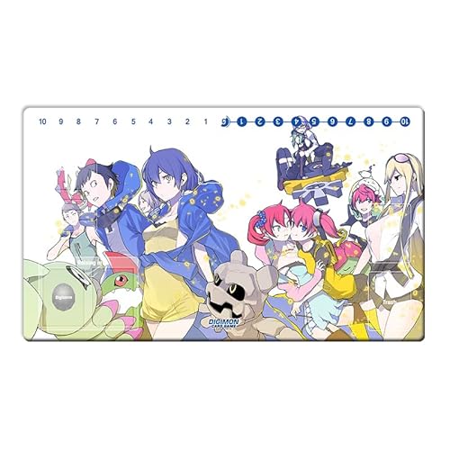 New Mlikemat Anime Digimon Story Playmat Trading Card Game Mat DTCG Play Mat  & Card Zones + Free Bag in Dubai - UAE | Whizz