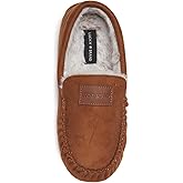 Lucky Brand Boy's Moccasin Slippers – Cozy and Stylish Indoor Footwear for Boys