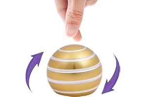 SAMILALAGO Desk-Toys for Fidget Kinetic-Cool-Gadgets: Cool-Stuff for Kid Children Teen Adult, Optical-Illusion Toy for Office School Home Women Men Christmas Stress-Relief-Gifts 180 Seconds Spinning