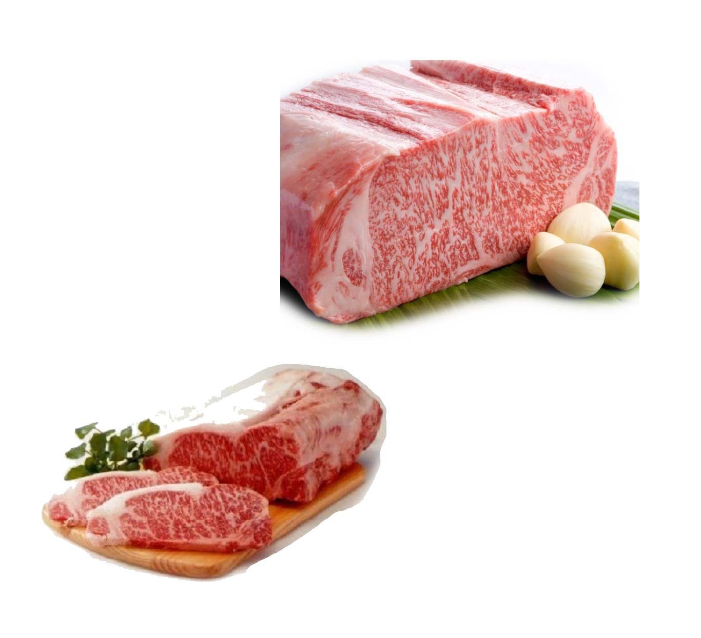Kobe 67 8bs + Japanese Beef A5 Grade Rib Eye Steaks 4lbs. Buy Online