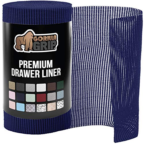 Gorilla Grip Original Drawer and Shelf Liner, Strong Grip, Non Adhesive
