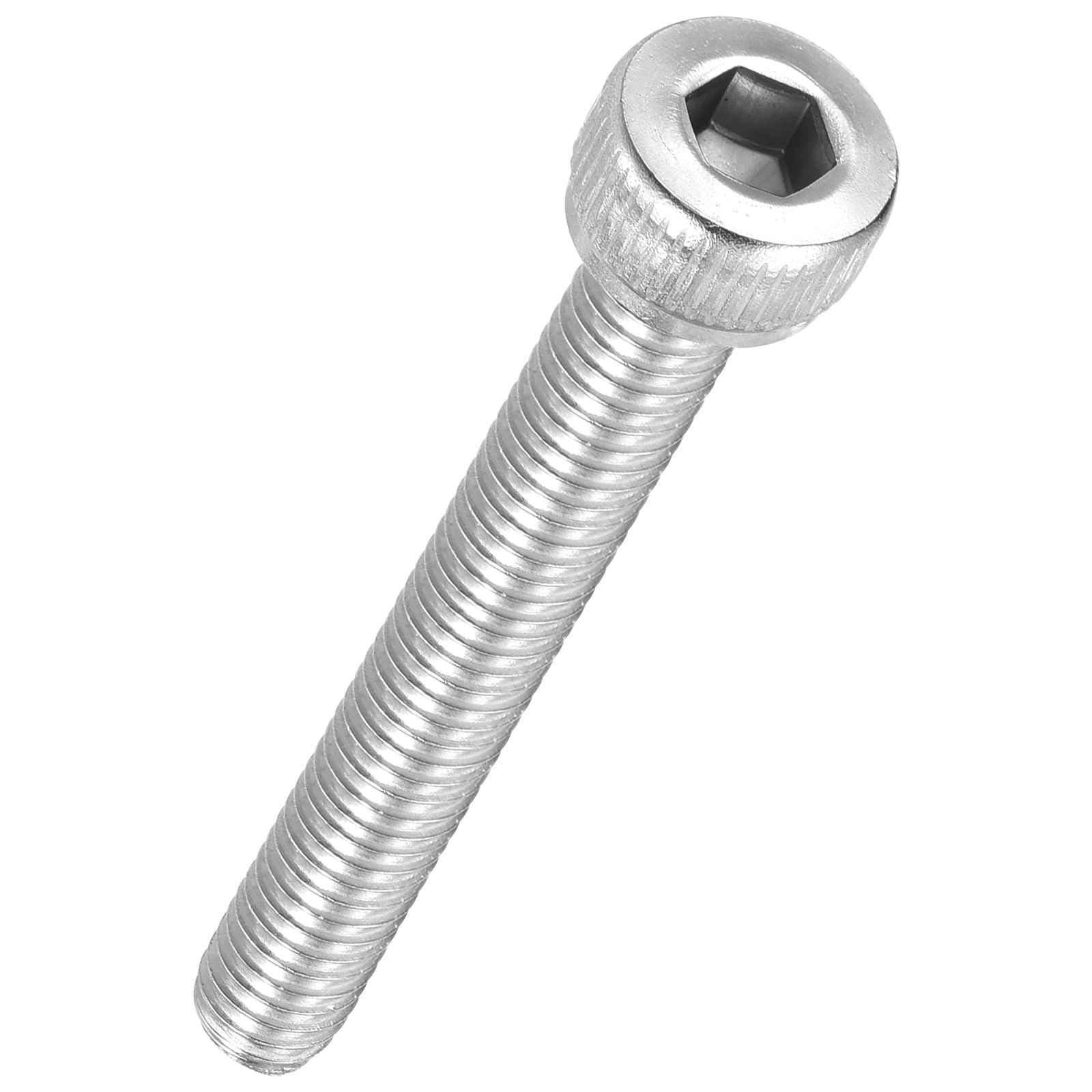 Kozelo 30pcs Socket Head Cap Screws - [M4-0.7 x 28mm] 304 Stainless Steel Allen Socket Drive for Electrical Motor 3D Printing Fan Engine Replacement Use, Silver — image 1