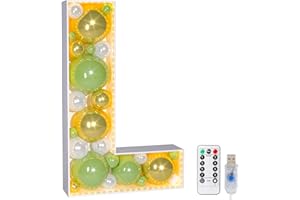 DONSAJI 4FT Marquee Light Up Letters, Extra Large Marquee Letters Mosaic Balloon Frame with LED Lights Marquee Light Up Letters DIY Kit for Birthday Baby Shower Wedding Engagement Party Backdrop Decorations