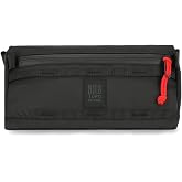Topo Designs Bike Bag - 2 Sizes, Handlebar Attachment, Stash Pocket for Tools and Essentials (Regular, Black/Black)