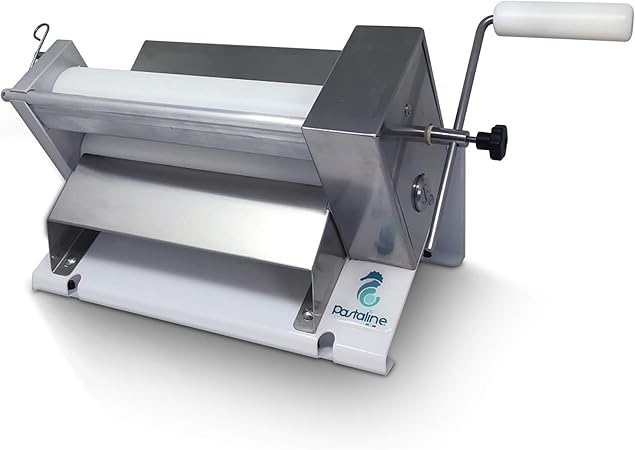 Dough Fondant Sheeter Machine Mini 1 Italian Bakers Pasta Dough Roller Machine Creates Silky Smooth Gum Paste Fondant Modelling Chocolate Flaky Or Short Crust Pastry 0 12mm Thick Amazon Co Uk Kitchen Home
