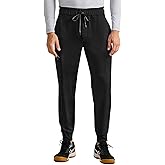 Healing Hands Men's Scrub Pant Nolen Jogger with 6 Pocket, Moisture Wicking, 360° Stretch & Recycled Fibers 9172