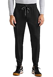 Healing Hands Men's Scrub Pant Nolen Jogger with 6