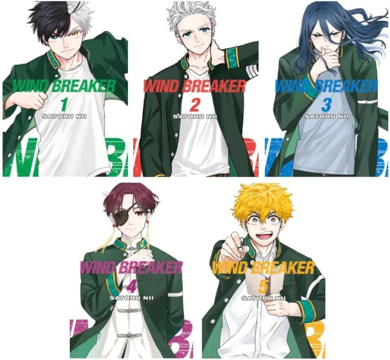 WIND BREAKER Manga Series 21-Book Collection Set (Book 1 to Book