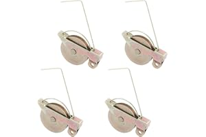 TOYVARNIX Sliding Screen Door Rollers,with Concave Steel Ball Bearing Rollers Fit for Arcadia Style Rollers,1-1/4" Concaved Steel Ball Bearing, Replaces B515 B714 and B796 Used on Both Top and Bottom 4 Pack