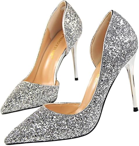 Talon aiguille paillette Clearance