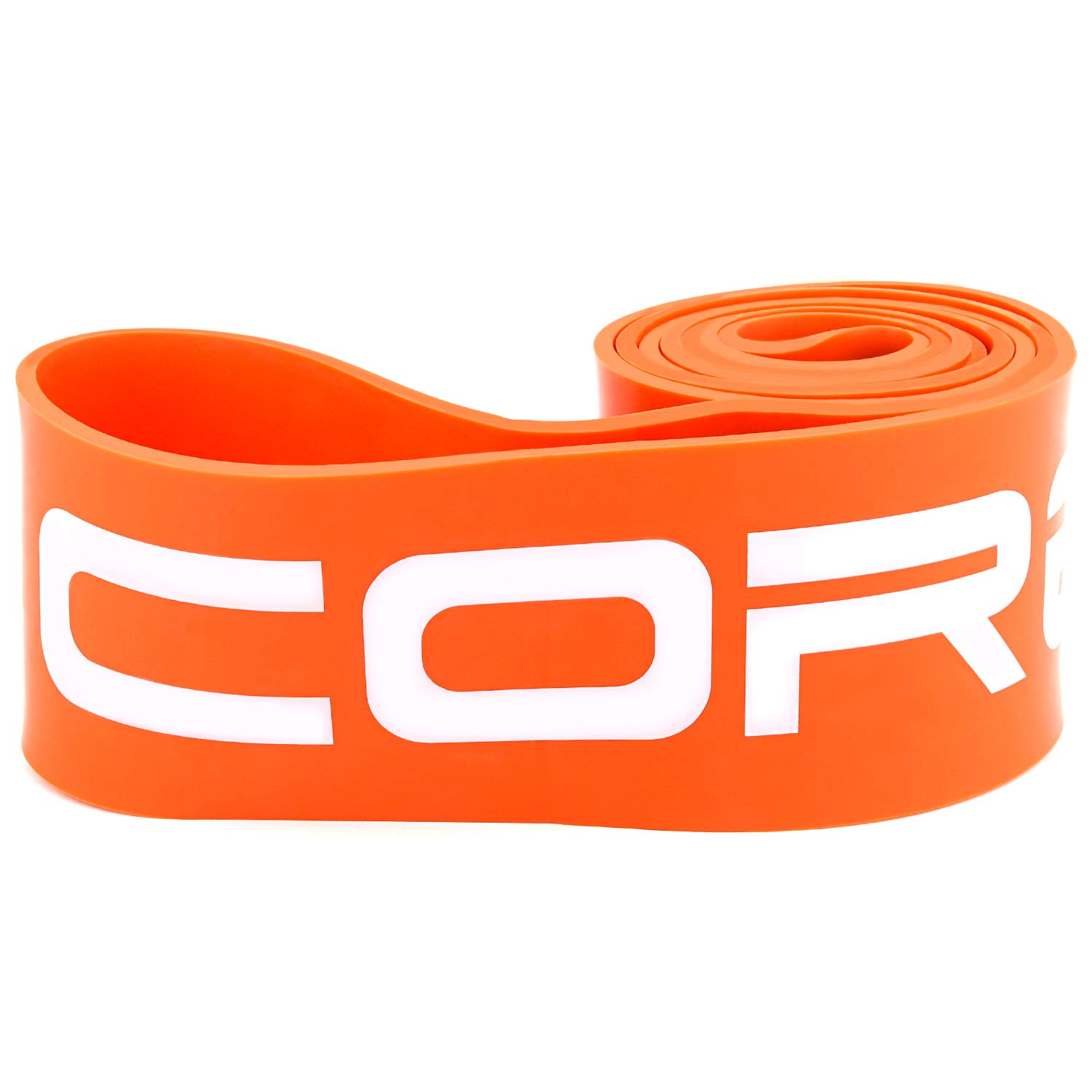 COREZONE Resistance Band - XX Strong Orange | Home Gym Exercise Workout Bands for Butt, Leg, Glute, Yoga, Pilates, CrossFit, Fitness, Physical Therapy | Multicoloured Resistance Bands for Men & Women — image 1