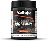 Vallejo Model Color Stone Textures Black Lava 200 ml Waterbased Acrylic