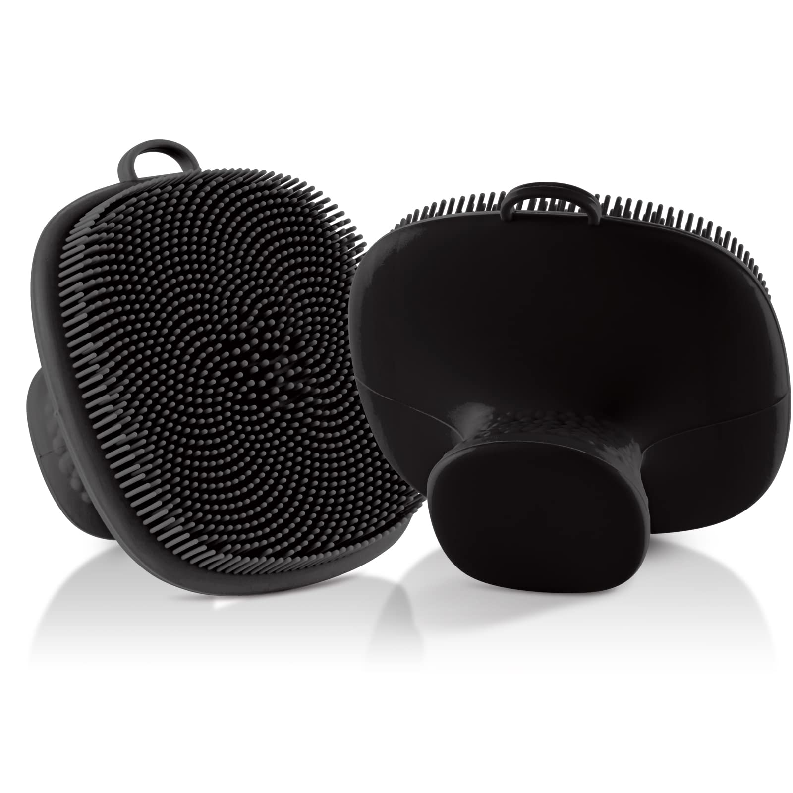 Photo 1 of VWMYQ Face Scrubber 2 Pack Silicone Face Scrubber for Men Facial Cleansing Brush Silicone Face Wash Brush Manual Waterproof Cleansing Skin Care Face Brushes for and Exfoliating
