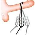 Sex Toys Metal Penis Trainers - Adult Toys Penis Extender with Adjustable Cock Ring, Sex Toys for Men Penis Enlargement Extension with Adjustable Weight, Male Sex Toys Penis Stretcher, Mens Sex Toys