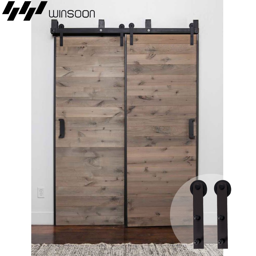 Tools Home Improvement Zekoo 5 Ft Bypass Barn Door Hardware