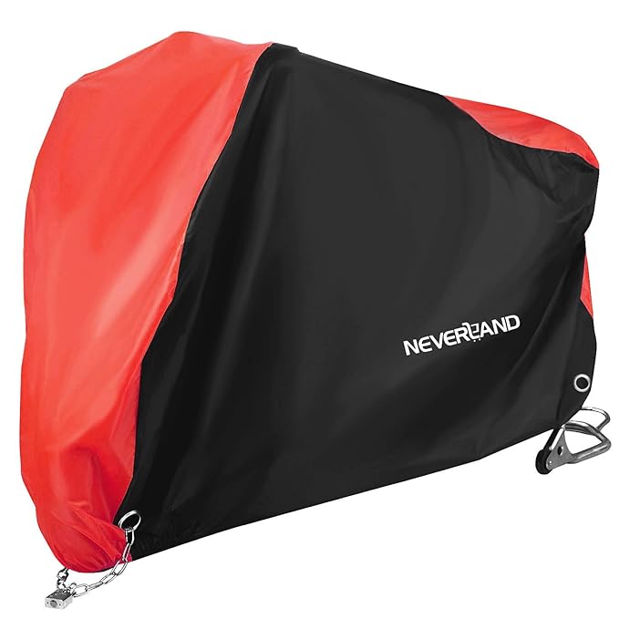 Motorbike Cover Heavy Duty Motorcycle Cover NOVSIGHT 210D Oxford Fabric