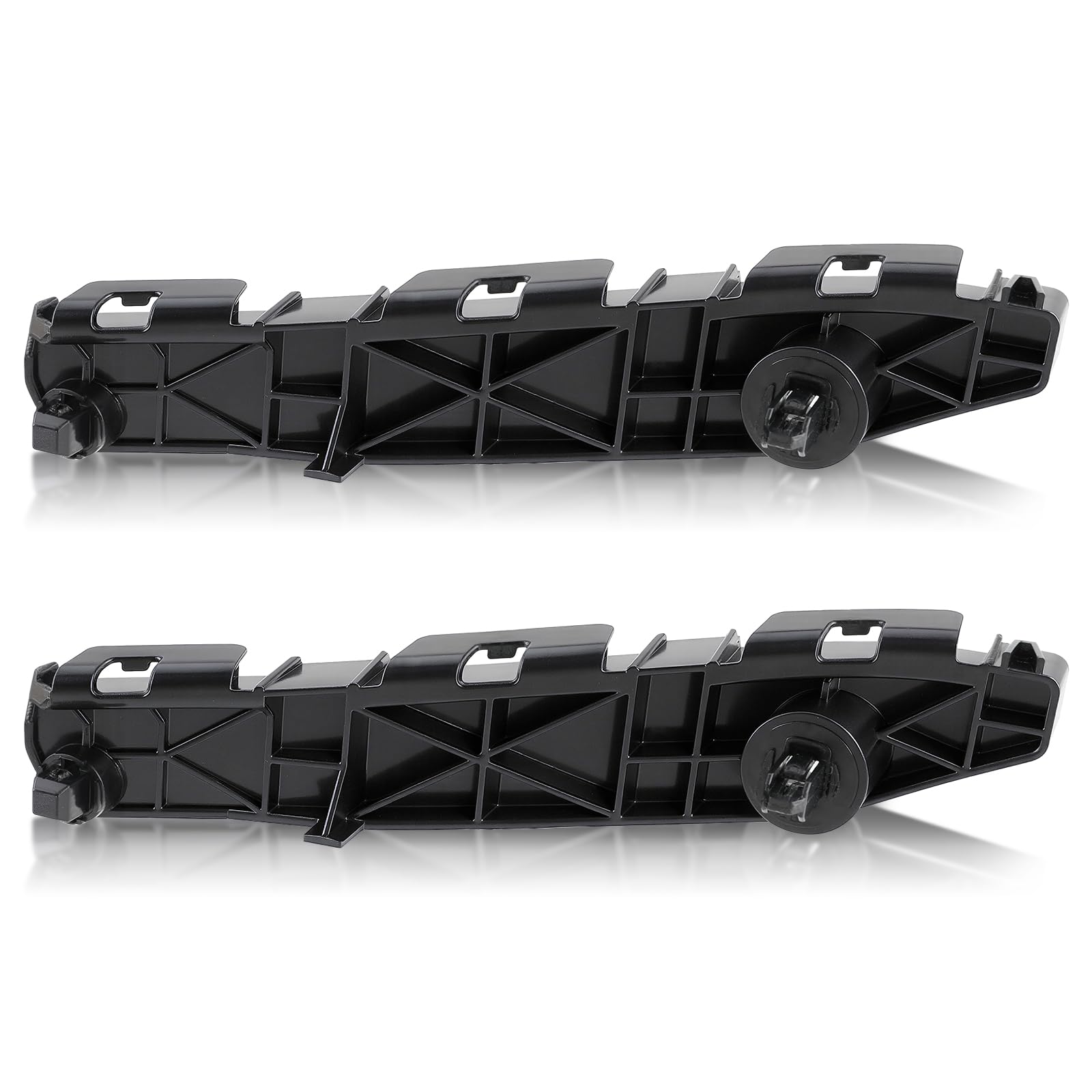 Photo 1 of AUTOKAY 5253553011 5253653011 Left and Right Front Bumper Brackets Fit for Lexus IS250 IS350 2006-2015 Base Sedan 4-Door C Convertible 2-Door C F Sport RE# LX1067102 LX1066102