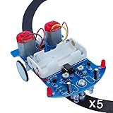 5 Pack D2-5 Smart Car Kit Soldering Project Line