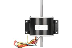 DRKERR 3315332.005 Motor Replacement genteq F48AF70A61 Fan Brisk air 2 Fan Motor, Compatible with Brisk Air II B57915 B59516 B59146 B59186 B59196-1/5 HP, 3-Speed