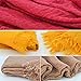 Wobe 3 Pcs Women Soft Cotton Hemp Scarf Shawl Long Scarves, Travel Sunscreen