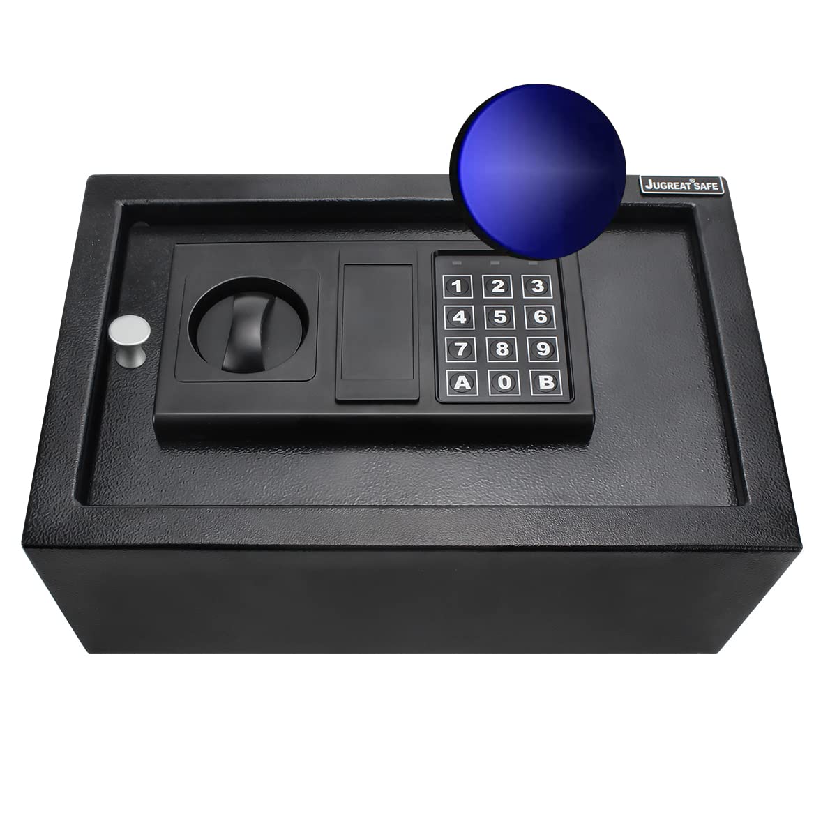 Photo 1 of JUGREAT Top Opening Desk Drawer Safe with Induction Light,Electronic Digital Security Safe, Steel Construction Hidden with Lock,for Home Office Hotel Business