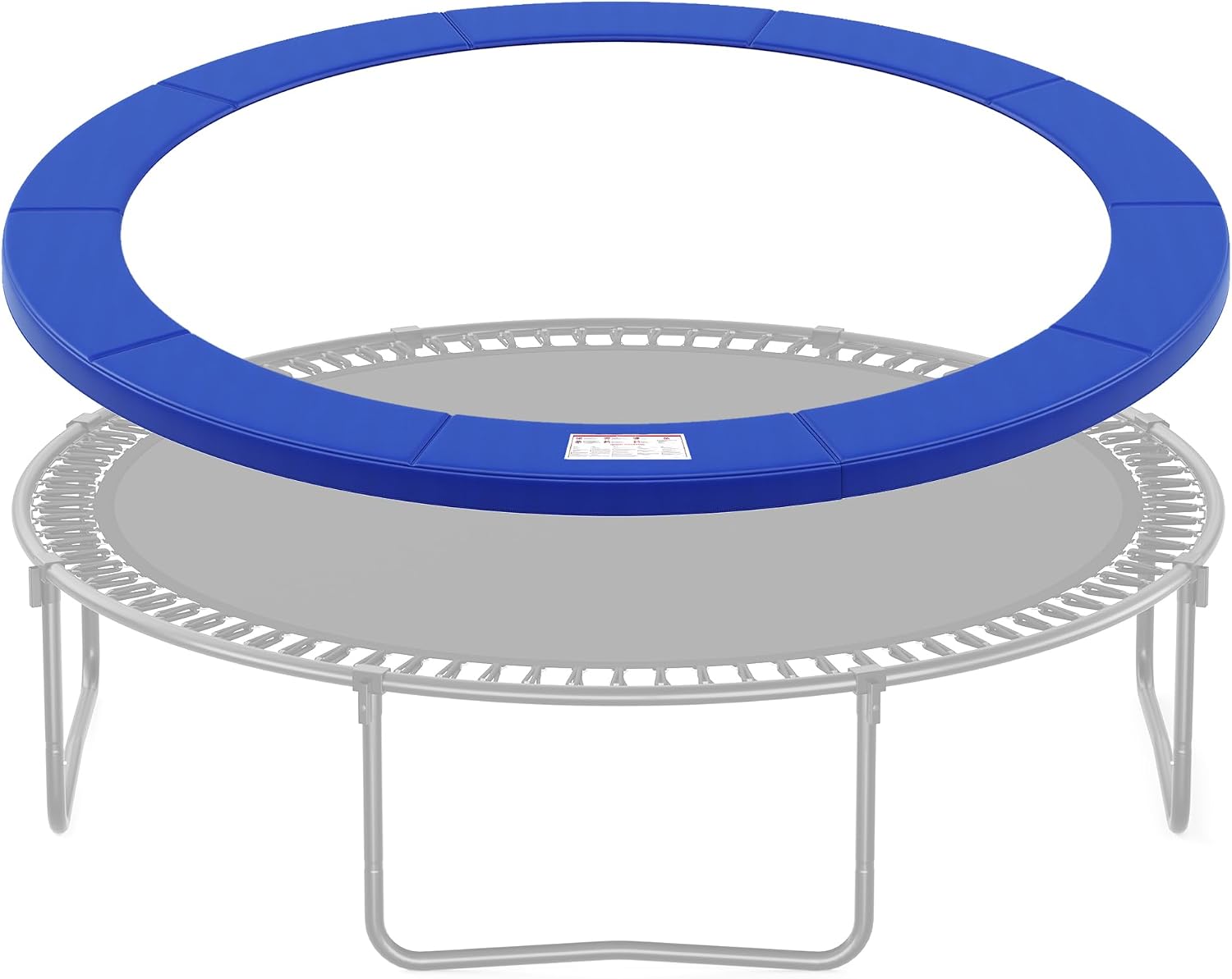 SONGMICS 10ft 12ft 14ft 15ft Replacement Trampoline Safety Pad Mat, Spring Cover, UV-Resistant