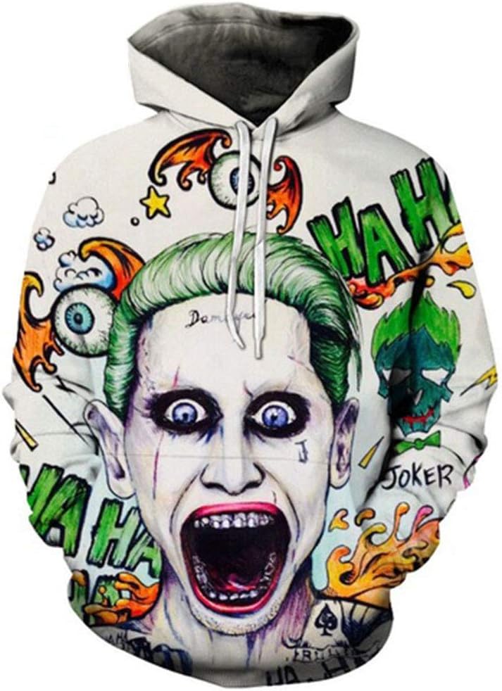 SLTX 3D Hoodies 3D Printed Sweatshirt Snow Lion Skull Hoodies Sweatshirt