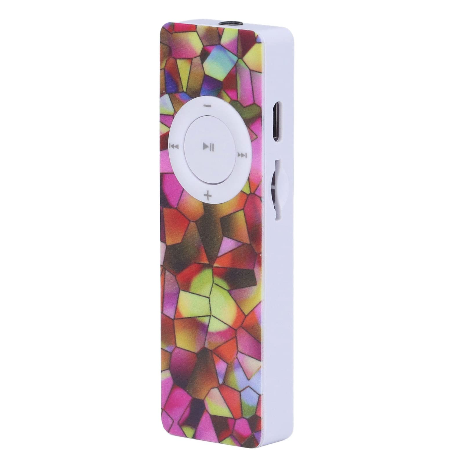 ASHATA MP3 Player,Portable Digital Lossless Music MP3 Player for Kids,Portable Digital Music Personal Player,Supports up to 64GB Memory Card,for Students(Type B)