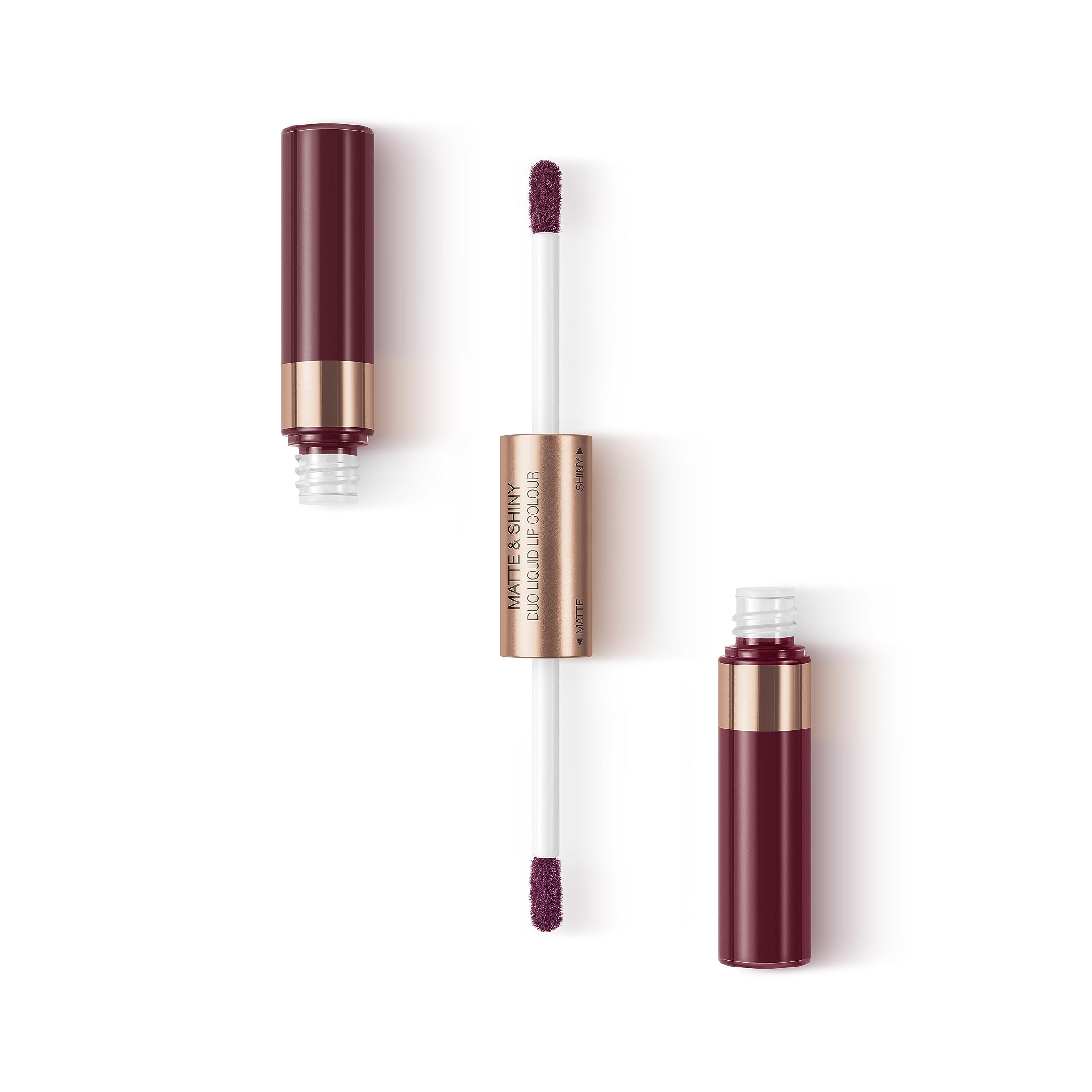 KIKO Milano Matte & Shiny Duo Liquid Lip Colour 01 | Liquid lipstick with a dual matte and shiny finish