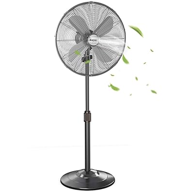 photo Pelonis Pedestal Fan Instructions costway metal pedestal fan 16 inch quiet oscillating standing fan with height adjustable 3 wind speed 4 blades widespread stand floor fan for