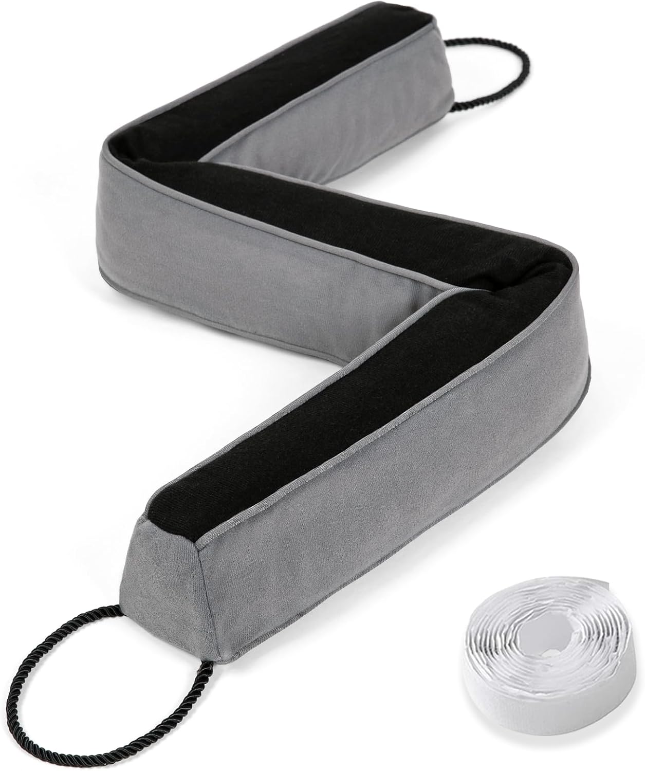 Draft Stoppers - Door Draft Stopper for Bottom of Door, 38'' Weighted Door Draft Stopper, Under Door Bottom Gap Air, Light, Noise Sound Odor & Dust Blocker Guard - 2.2Lbs, 38 x4 inch Long