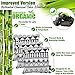 Saden Bamboo Charcoal Air Purifying Bag (4 Pack), 200g Natural Air Freshener Bags, Activated Charcoal Odor Absorber, Eliminator, Car, Closet, Home Air Freshener, Charcoal Bags
