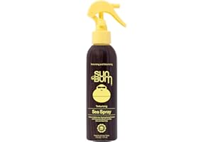 Sun Bum Sea Spray | Texturizing and Volumizing Sea Salt Spray | UV Protection With a Matte Finish | Medium Hold | For All Hair Types | 6 FL OZ Bottle