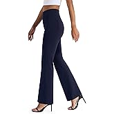 AFITNE Women's Yoga Dress Pants High Waist Pull On Work Pants 2025 Stretchy Office Casual Slacks