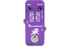 Movall MP-311 Reverberus Guitar Effect Pedal - Spring Reverb Effect Pedal with True Bypass