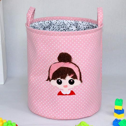 WHZWH Canasta De Lavandería De Tela Grande Plegable, Canasta De