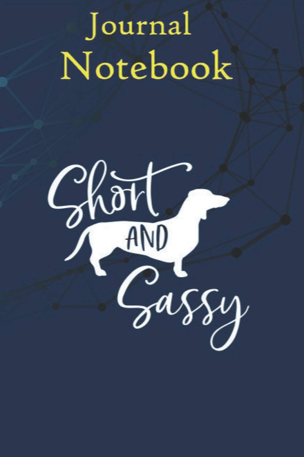 Notebook, Composition, Journal: Dachshund Wiener Dog Mom Dog Lover Size 6'' x 9'' with 100 College Ruled Pages for Notes, To Do Lists, Doodles, Soft Cover, Matte Finish