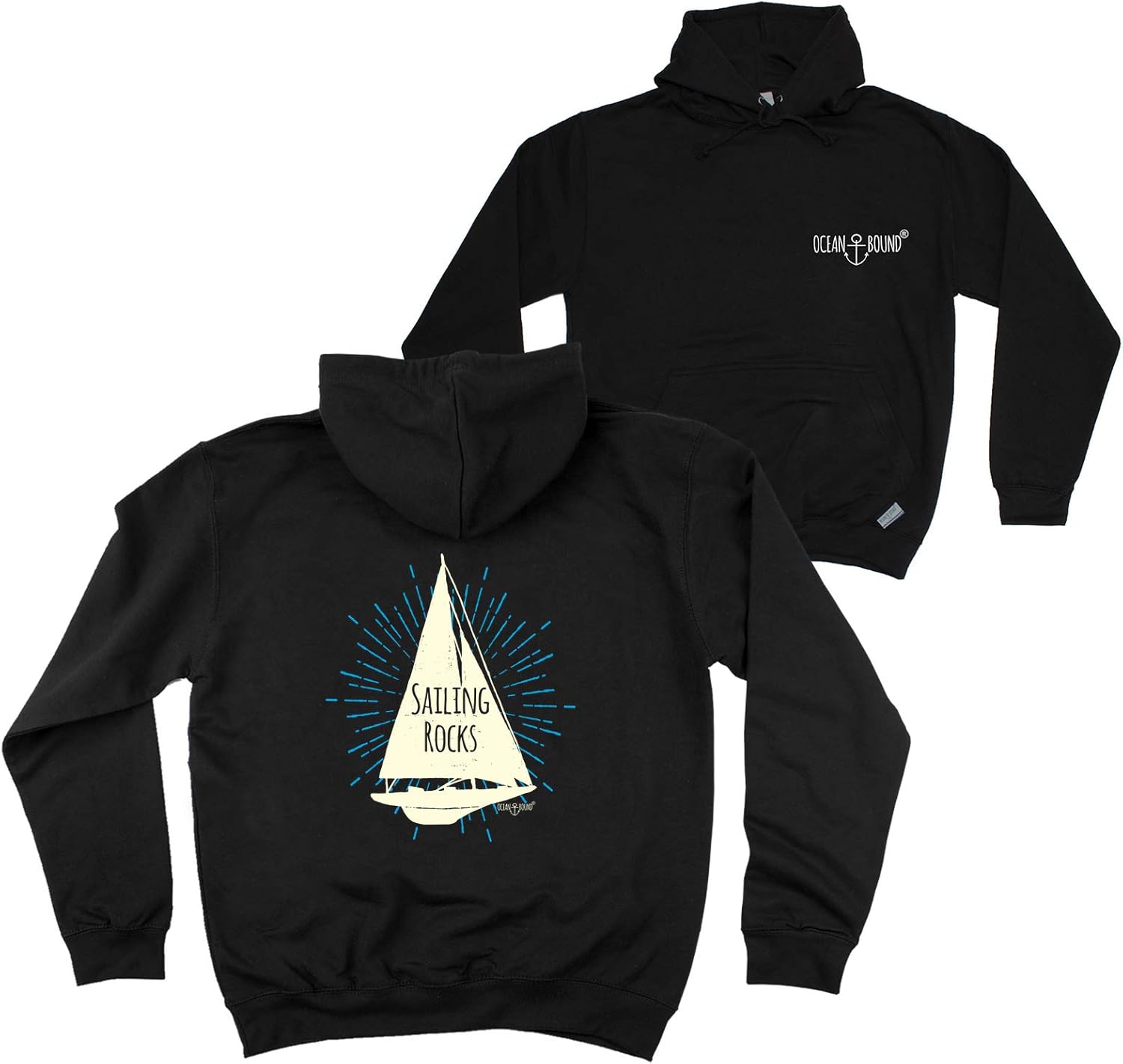 Sailing Hoodie FB Rocks Hoody Jumper Amazon.co.uk Clothing
