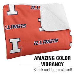 University of Illinois Logo Pattern Sherpa