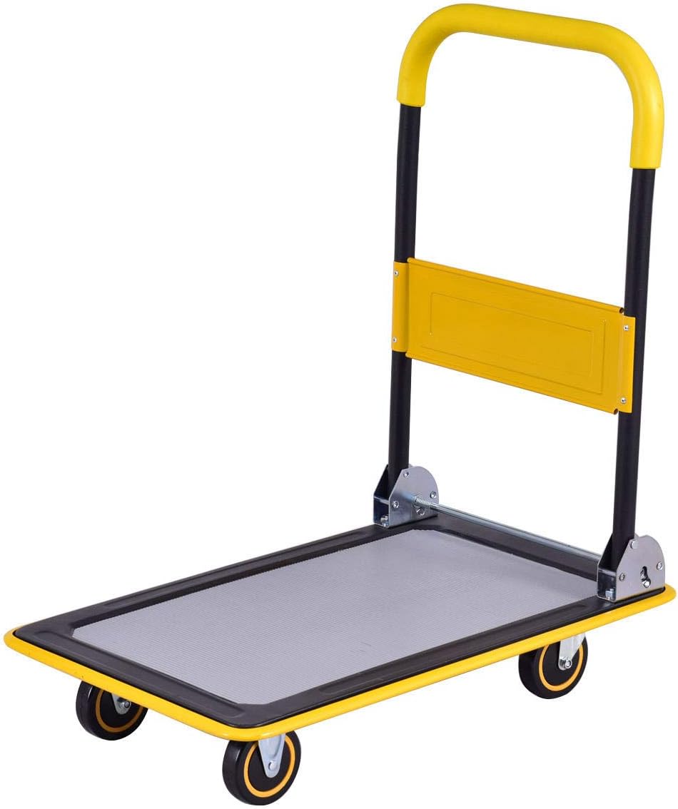 330 lbs Folding Platform Cart Dolly Hand Truck