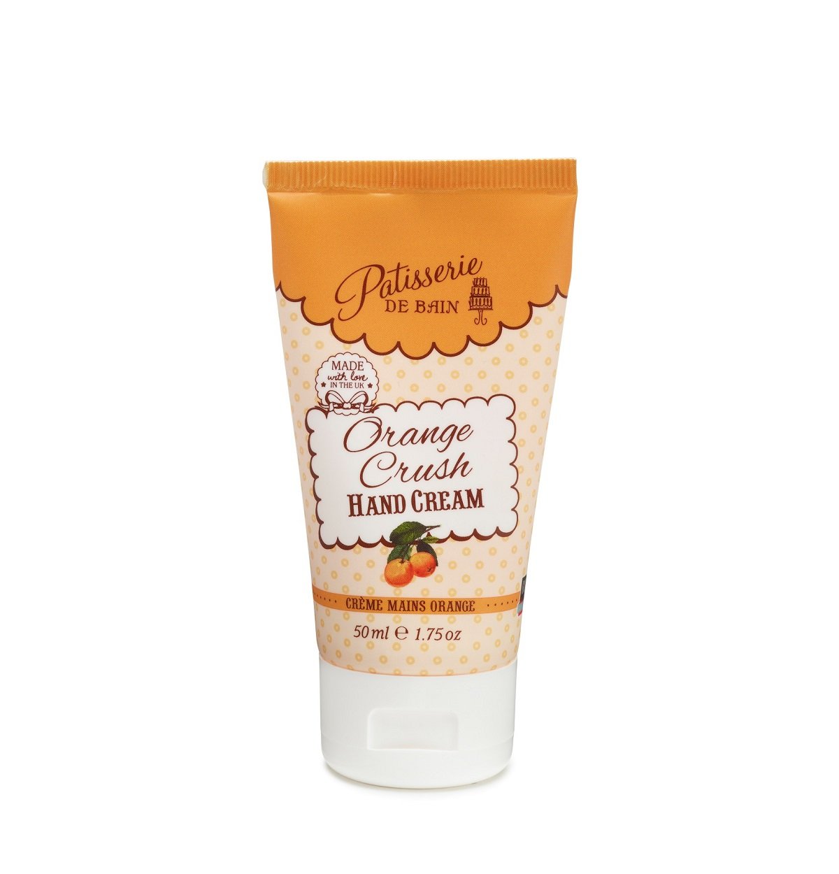 Patisserie de Bain Orange Crush Hand Cream Tube 50ml