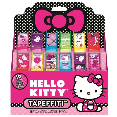 Hello Kitty Tapeffiti 12pc Caddy