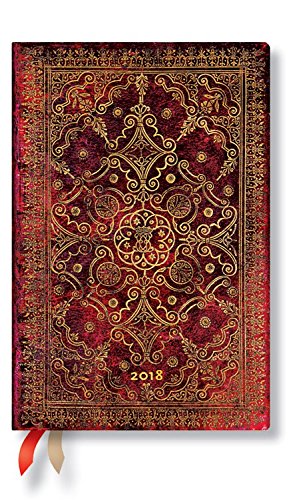 Agenda PAPERBLANKS Carmin - Mini - 95×140mm - 1 jour par page - 2018 Français Agenda PAPERBLANKS Carmin - Mini - 95×140mm - 1 jour par page - 2018 Français