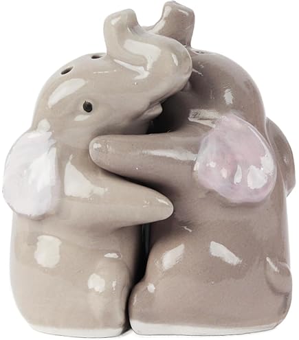 Hugging Nuns Magnetic Ceramic Salt And Pepper Shakers Set